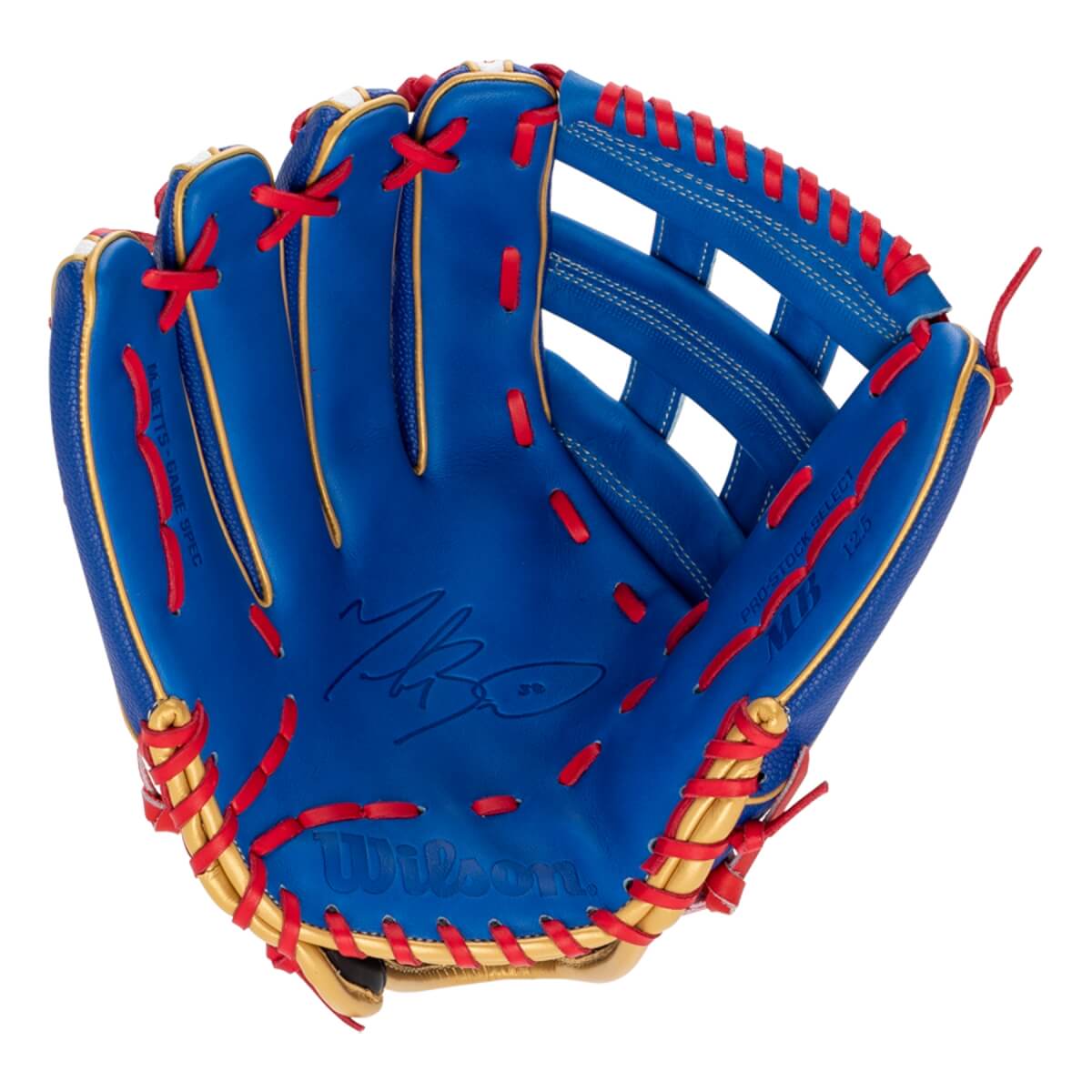 Wilson A2K SuperSkin MB50 Mookie Betts 12.5" Baseball Glove: WBW101012125: Image #443347
