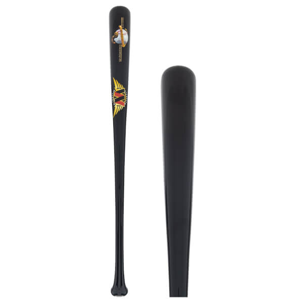 M^Powered Black Momba Bamboo Baseball Bat: BMMB: Image #419252