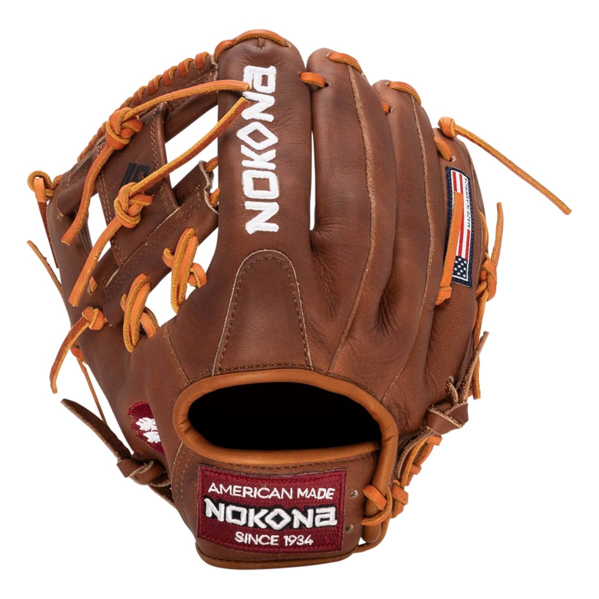 Nokona Walnut Select 11.25" Baseball Glove: W-200I: Image #431888