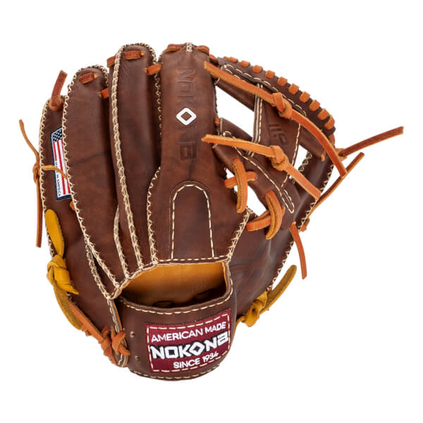 Nokona EdgeX Gold Rush 11.5" Baseball Glove: EDGEXGR1150I: Image #441642