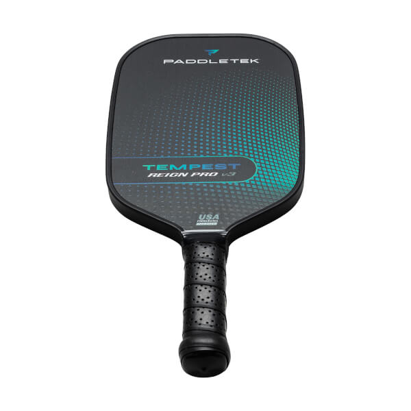 Paddletek Tempest Reign Pro V3 Middleweight Carbon Fiber Pickleball Paddle: Image #437601