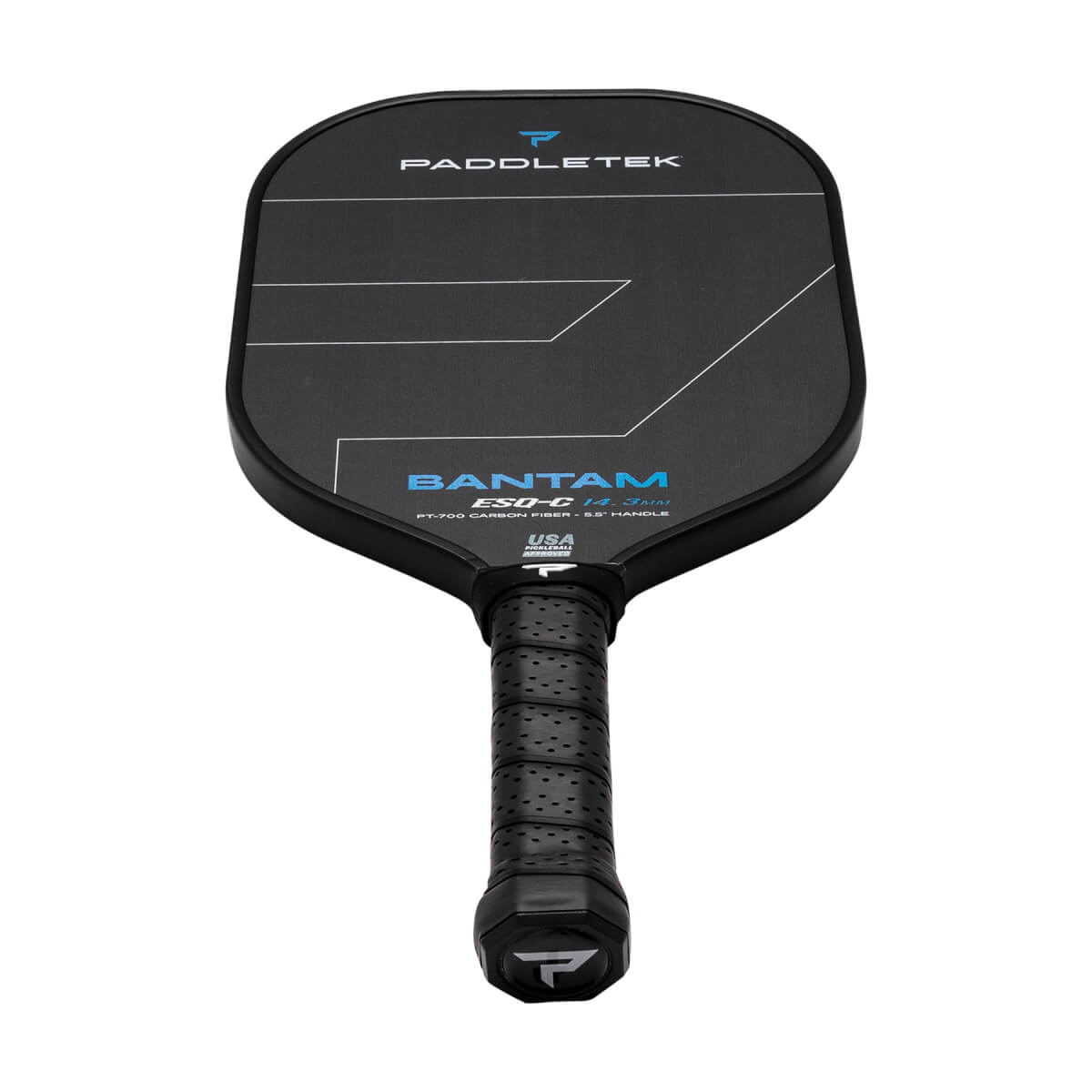 Paddletek Bantam ESQ-C 14.3mm Carbon Fiber Pickleball Paddle: Image #448952