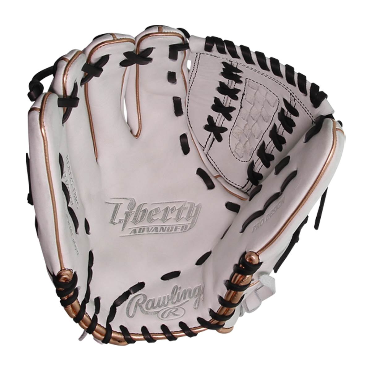 Rawlings Liberty Advanced Color Sync 12.5" Fastpitch Softball Glove: RLA125-18RG: Image #399097