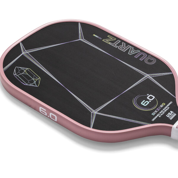 Six Zero Quartz 15mm Carbon Fiber Pickleball Paddle