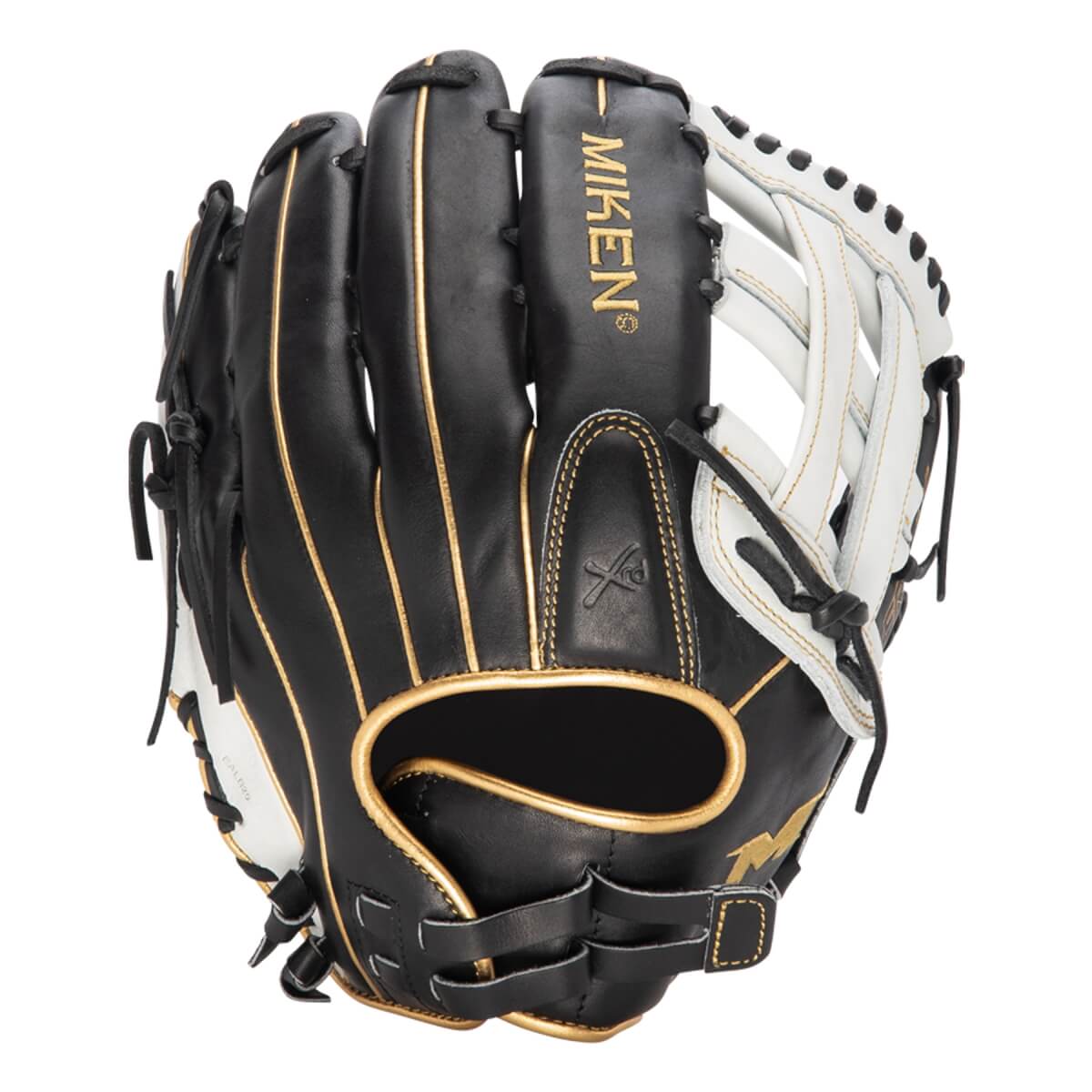 Miken Pro Series Freak Gold 13.5" Slow Pitch Softball Glove: PRO135-BWG: Image #421458