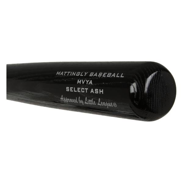 Mattingly VGrip Ash Wood Youth Baseball Bat MVYAH Natural/Black