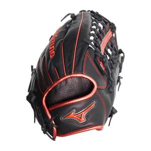 Mizuno 12.75'' MVP Prime Baseball Glove: GMVP1275PSE8 Black/Red: Image #389304