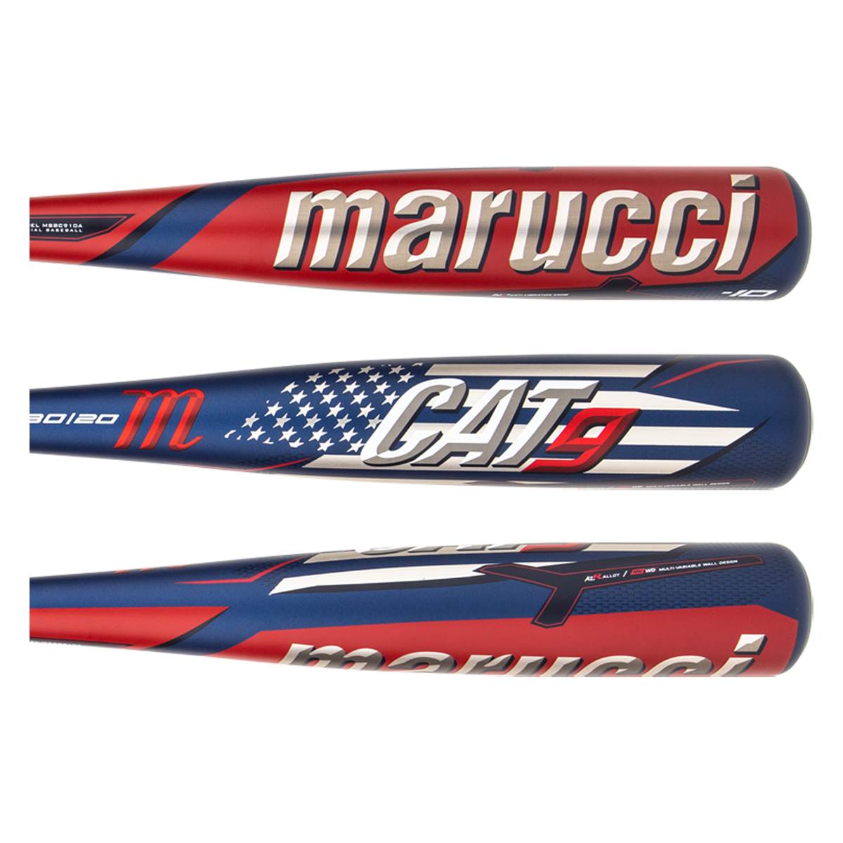 Marucci CAT9 Pastime 23/4" 10 USSSA Baseball Bat MSBC910A