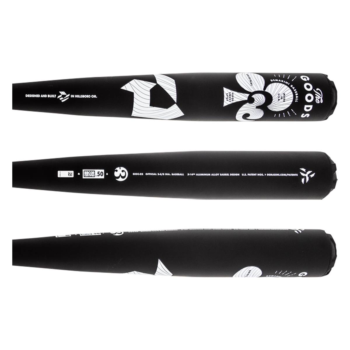 DeMarini The Goods ONE BBCOR Baseball Bat (WTDXGOC22)
