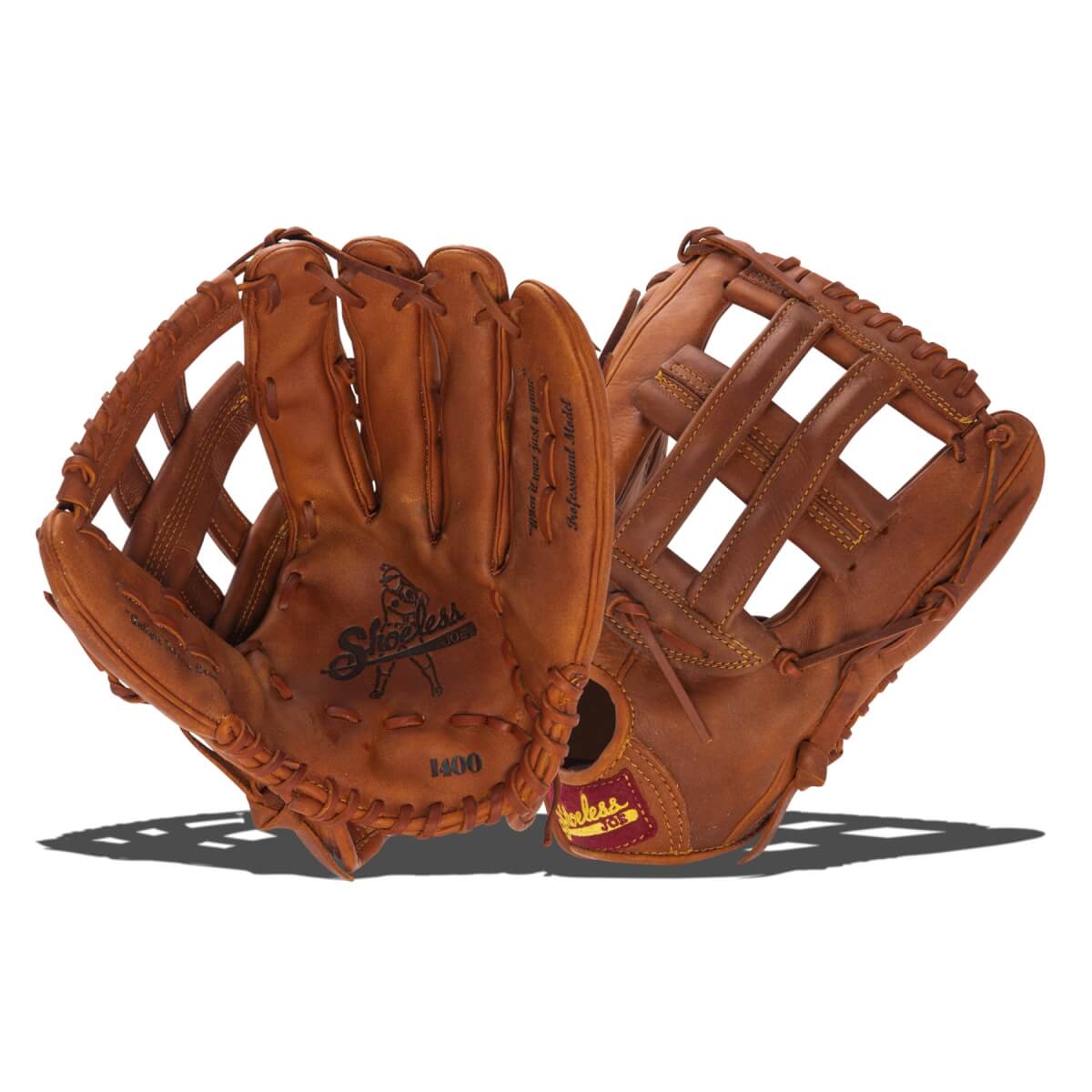 Shoeless Joe Professional 14" Slow Pitch Softball Glove: 1400HW: Image #419369