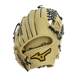 Mizuno Pro 12'' Baseball Glove: GMP2-100DT4 Tan: Image #379862