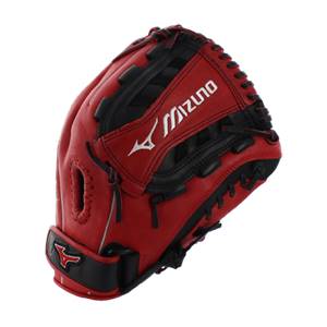 Mizuno MVP Prime SE Fastpitch Glove: GMVP1200PSEF4- Red/Black: Image #309243
