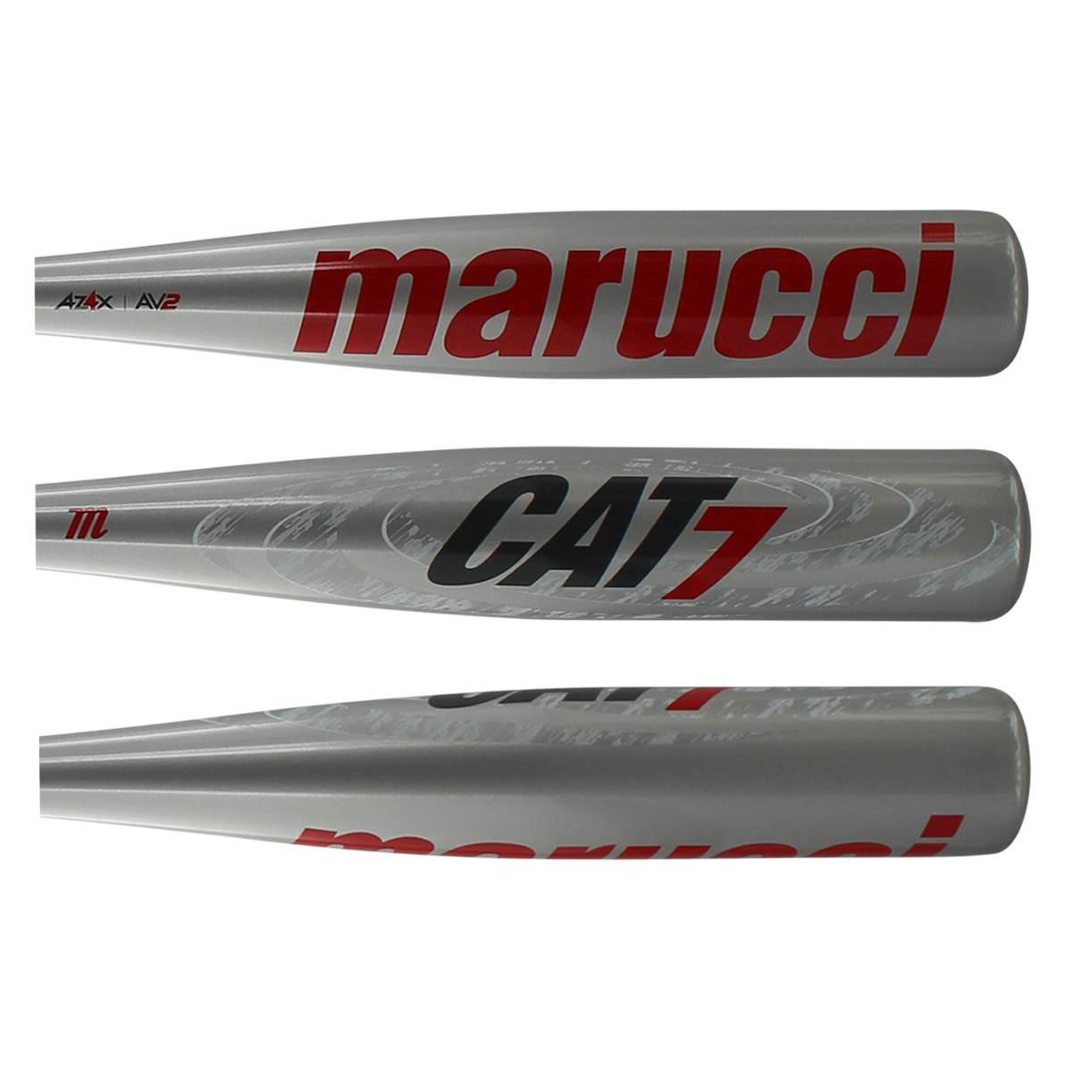Batte De Baseball Marucci CAT7 32/27 -5, 2 5/8, Senior League USSSA – Blanc