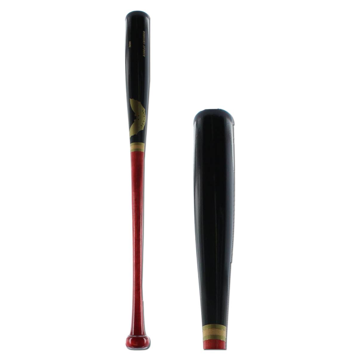 Sam Bat Maple Wood Baseball Bat: M88 Red/Black Adult