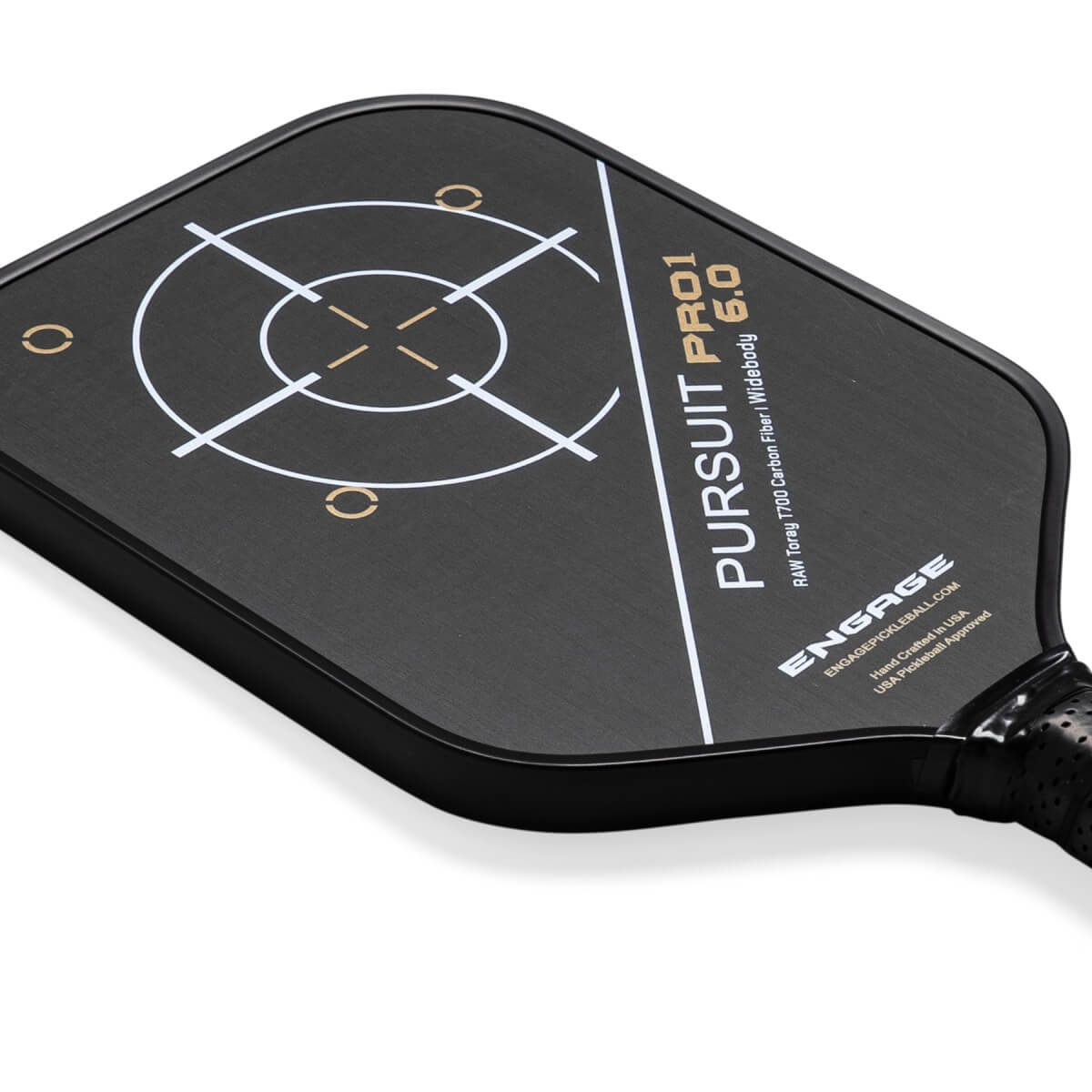 Engage Pursuit Pro1 6.0 WideBody Carbon Fiber Pickleball Paddle: Image #462354