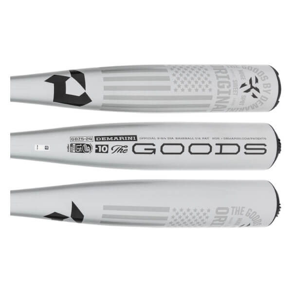 DeMarini The Goods -10 USSSA Baseball Bat: WBD2469010: Image #437925