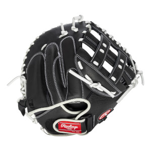 Rawlings Shut Out 31.5" Youth Fastpitch Softball Catcher's Mit: RSOCM315BW: Image #435078