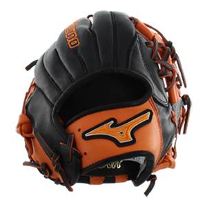 Mizuno MVP Prime SE Baseball Glove: GMVP1154PSE4- Black/Orange: Image #308967
