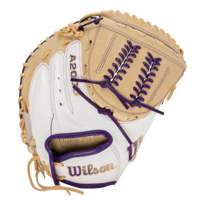 Wilson A2000 SuperSkin AM1 Spin Control Aubree Munro 34" Fastpitch Softball Catcher's Mitt: WBW10101834: Image #429857