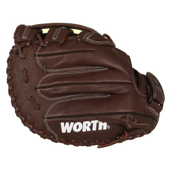 Worth D1 Collegiate 13" Fastpitch Softball First Base Mitt DCFP1BM