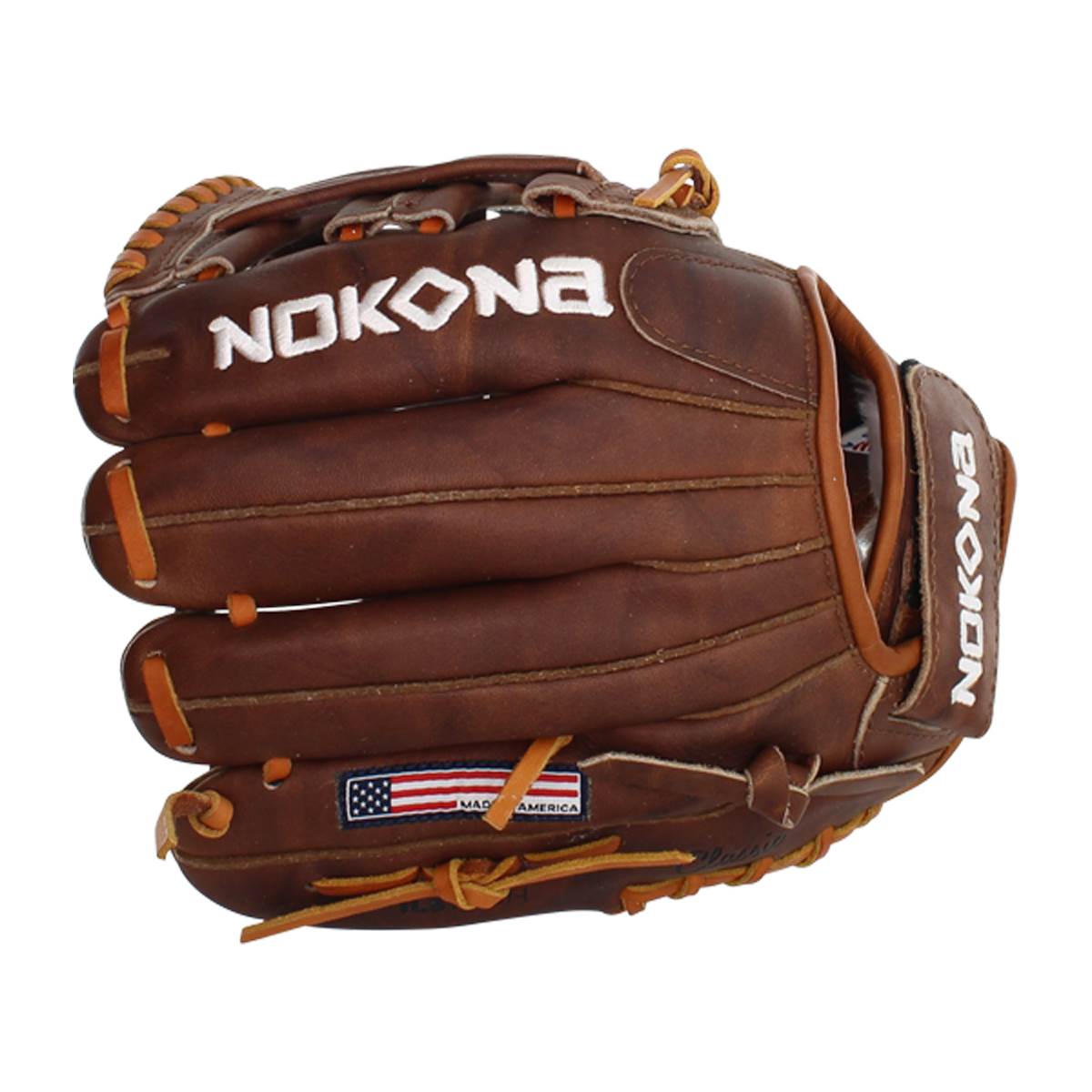 Nokona Walnut 11.5" Fastpitch Softball Glove: W-V1150H: Image #381979