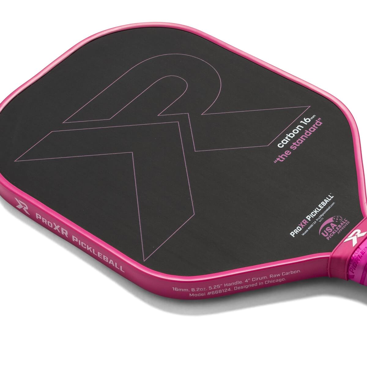 ProXR Zane Navratil "The Standard" 16mm Carbon Fiber Pickleball Paddle: Image #439790