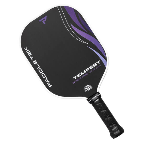 Paddletek Tempest Wave Pro-C 14.3mm Carbon Fiber Pickleball Paddle: Image #442922