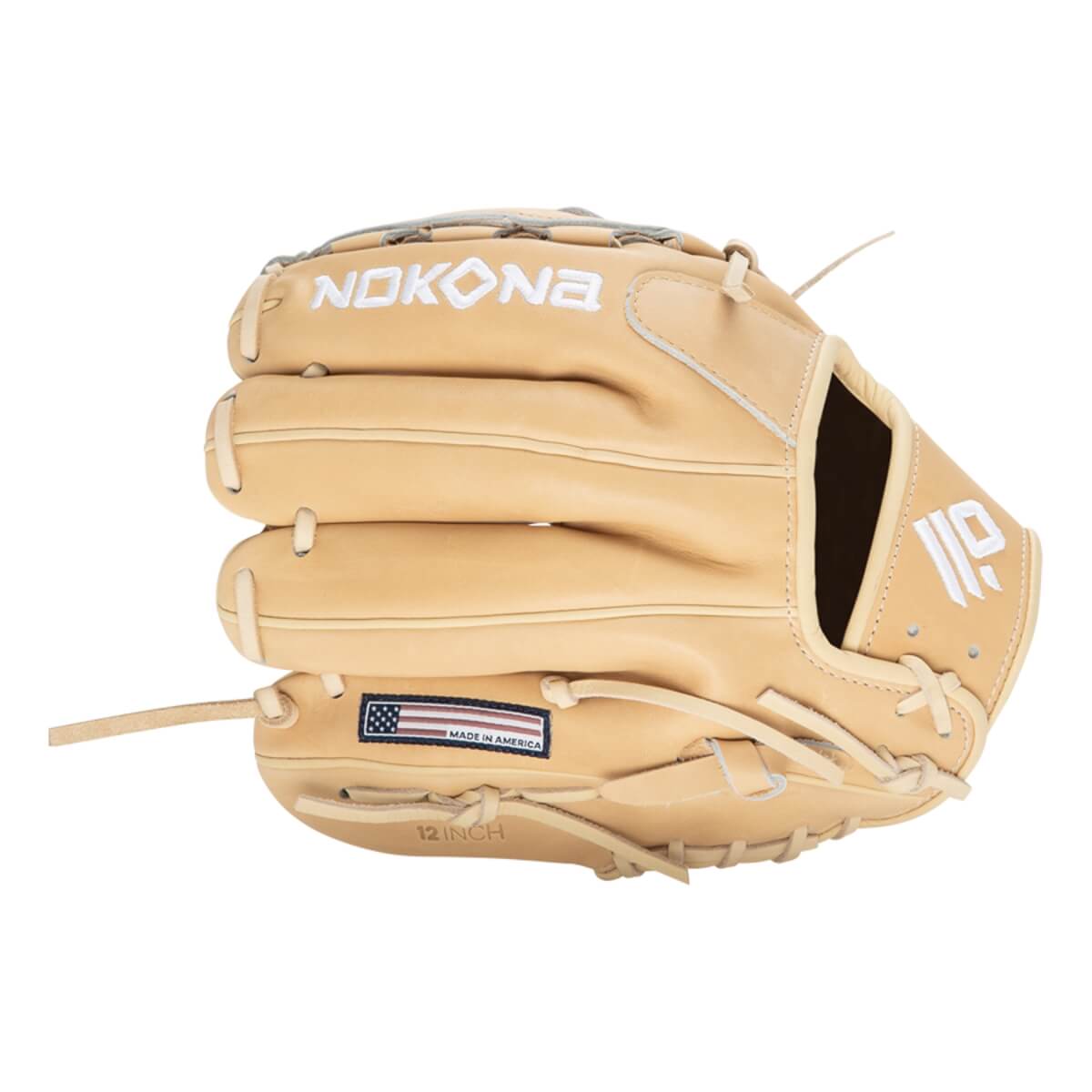 Nokona American Kip 12" Baseball Glove: A-1200BL: Image #421829