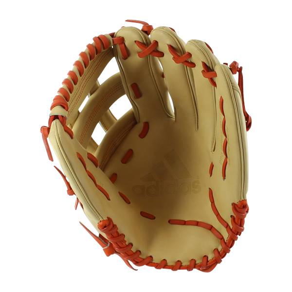 Adidas EQT 12.75" Baseball Glove: EQT1275H Tan / Orange: Image #313435
