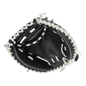 Rawlings Shut Out 31.5" Youth Fastpitch Softball Catcher's Mit: RSOCM315BW: Image #435077