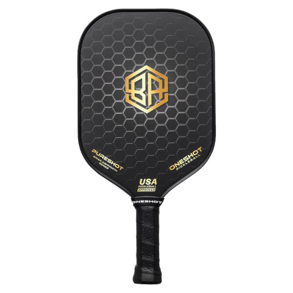 Oneshot Pureshot Middleweight Carbon Fiber Brian Ashworth Pickleball Paddle : Image #439683