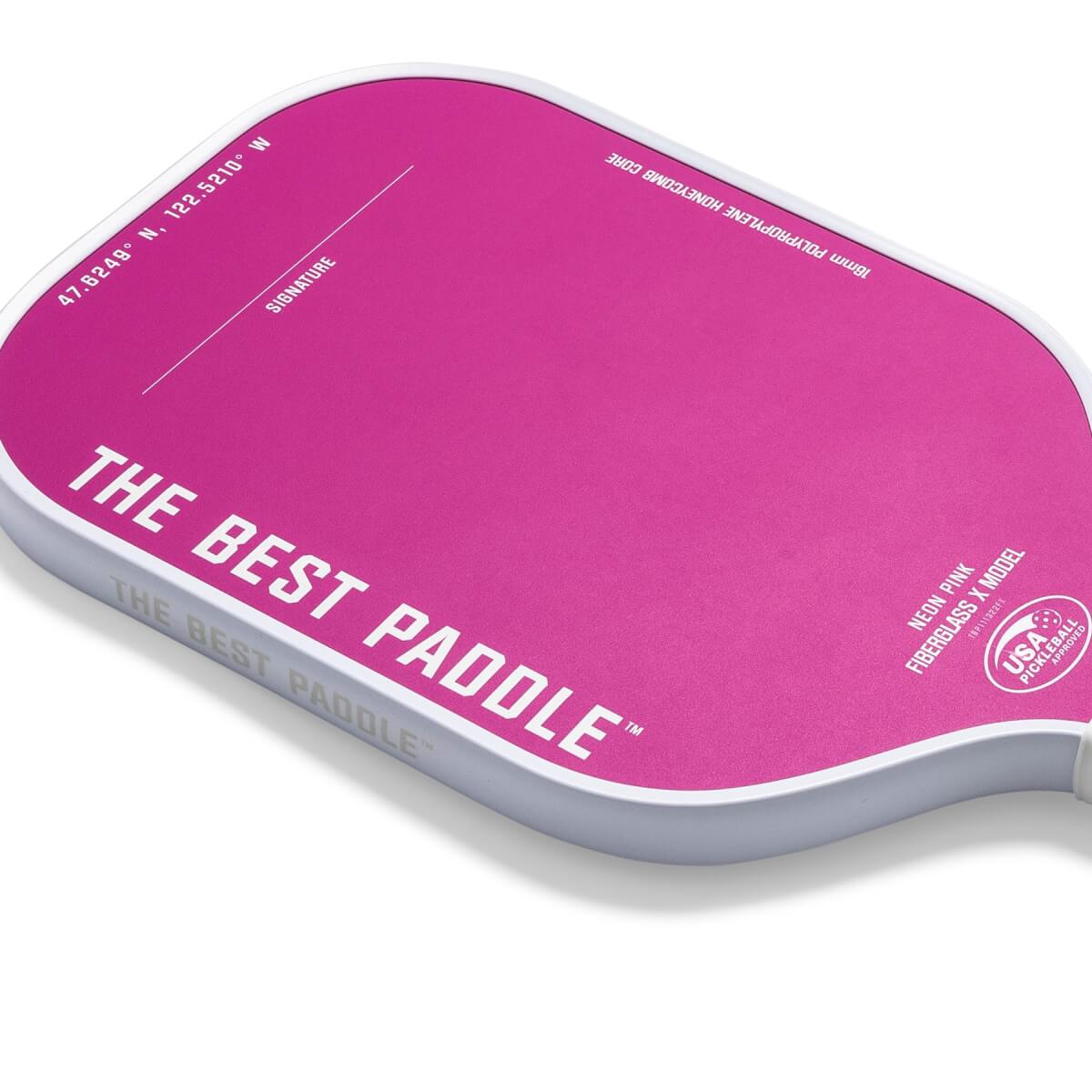 The Best Paddle Fiberglass X Model Composite Pickleball Paddle: Image #431694