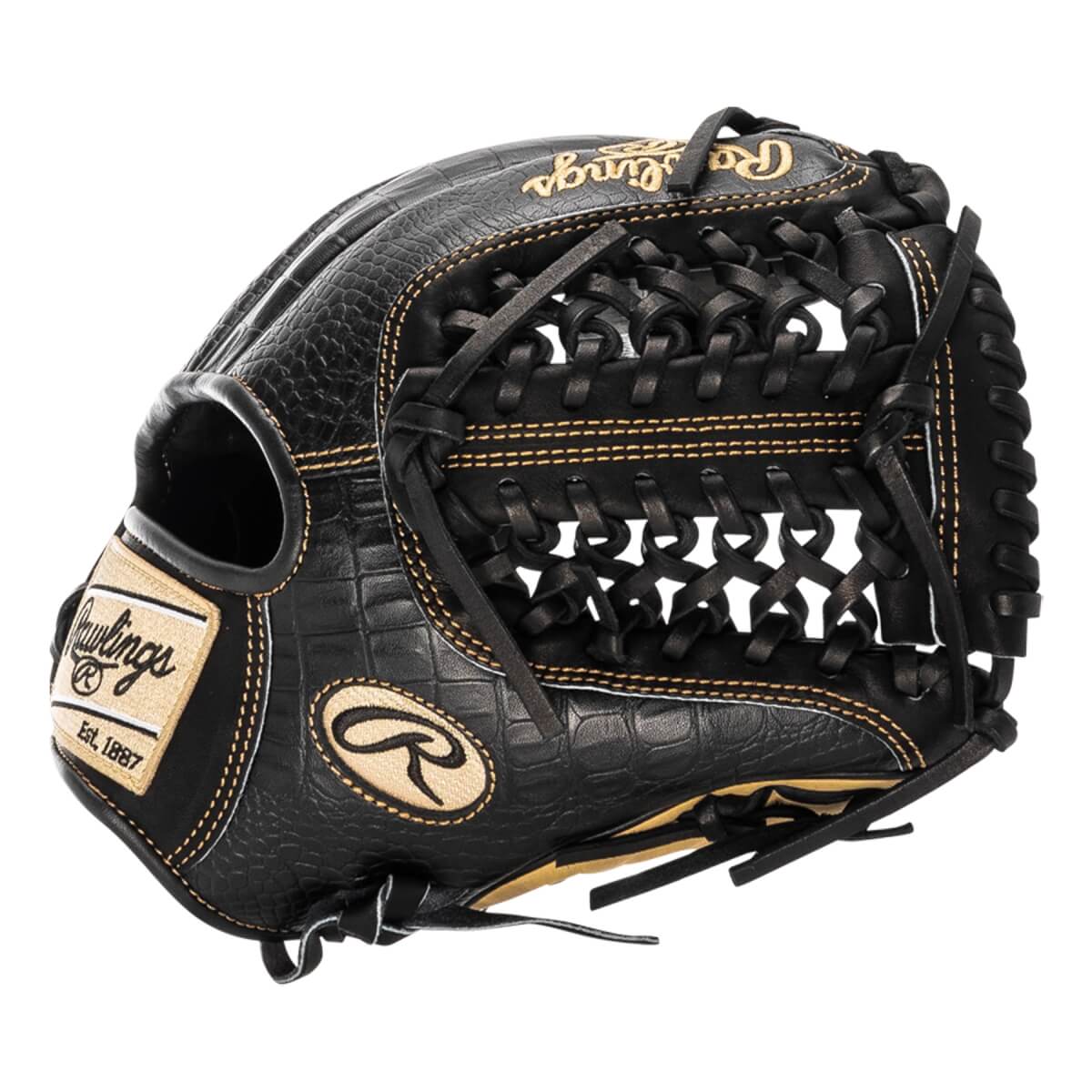 Rawlings Heart of the Hide R2G Croc Skin 11.75" Baseball Glove: PROR205-4B: Image #428762