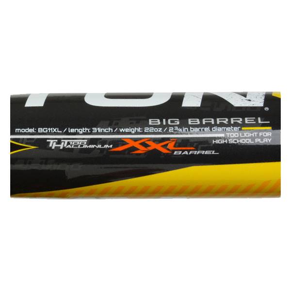 Easton Rival XXL Senior League Baseball Bat BG11XL *Misprint