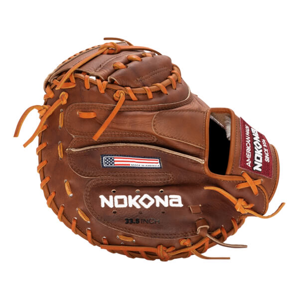 Nokona Walnut 33.5" Baseball Catcher's Mitt: W-3350C: Image #430318