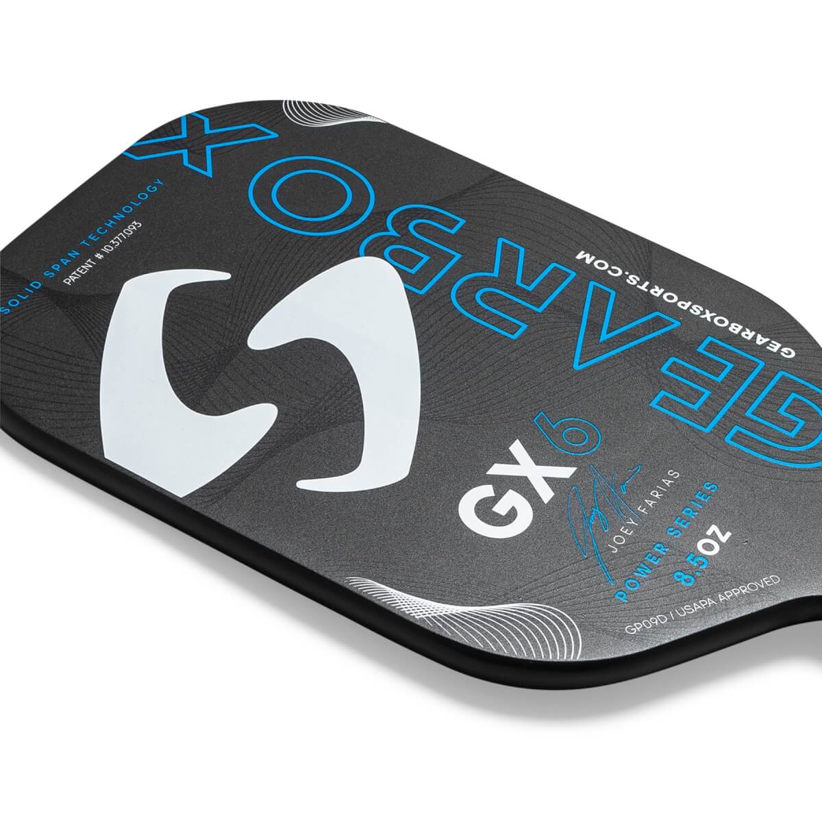Gearbox GX6 Power Carbon Fiber Pickleball Paddle: Image #424225