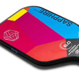 Six Zero Sapphire Carbon Fiber Pickleball Paddle: Image #438109