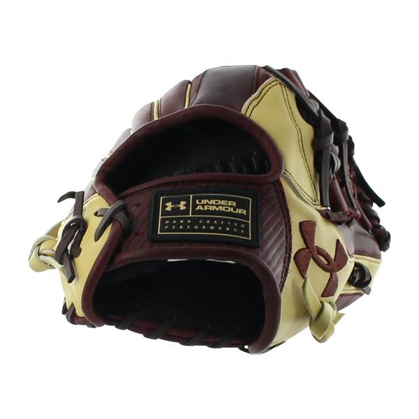 Under Armour Genuine Pro 11.5" Baseball Glove: UAFGGP-1150I Black Cherry | Cream: Image #317377