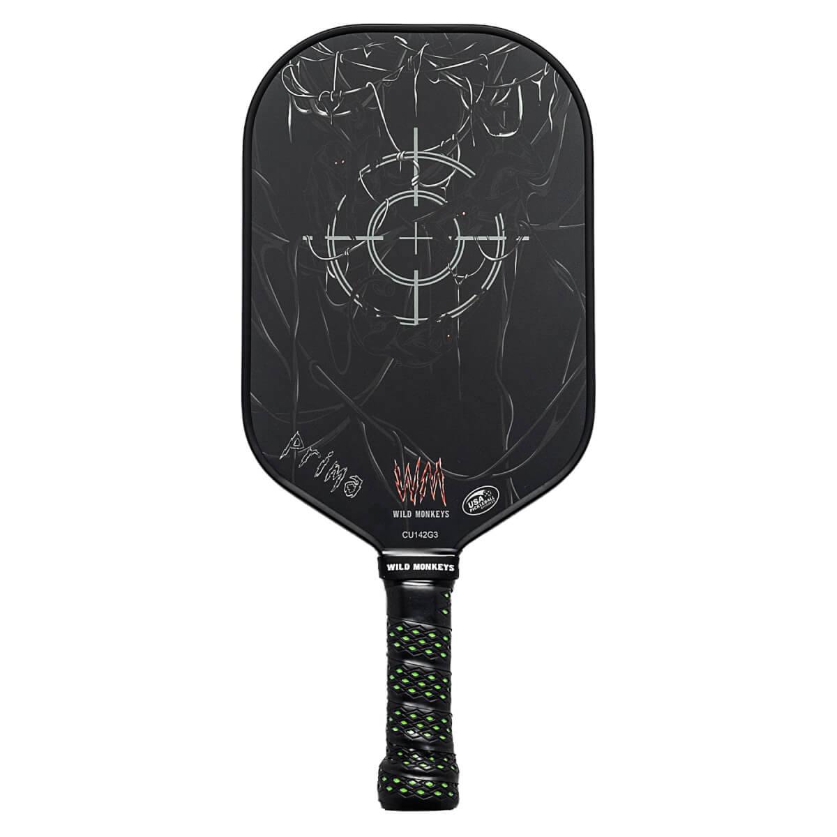 Wild Monkeys Prima 3K Carbon Fiber Pickleball Paddle: Image #418752