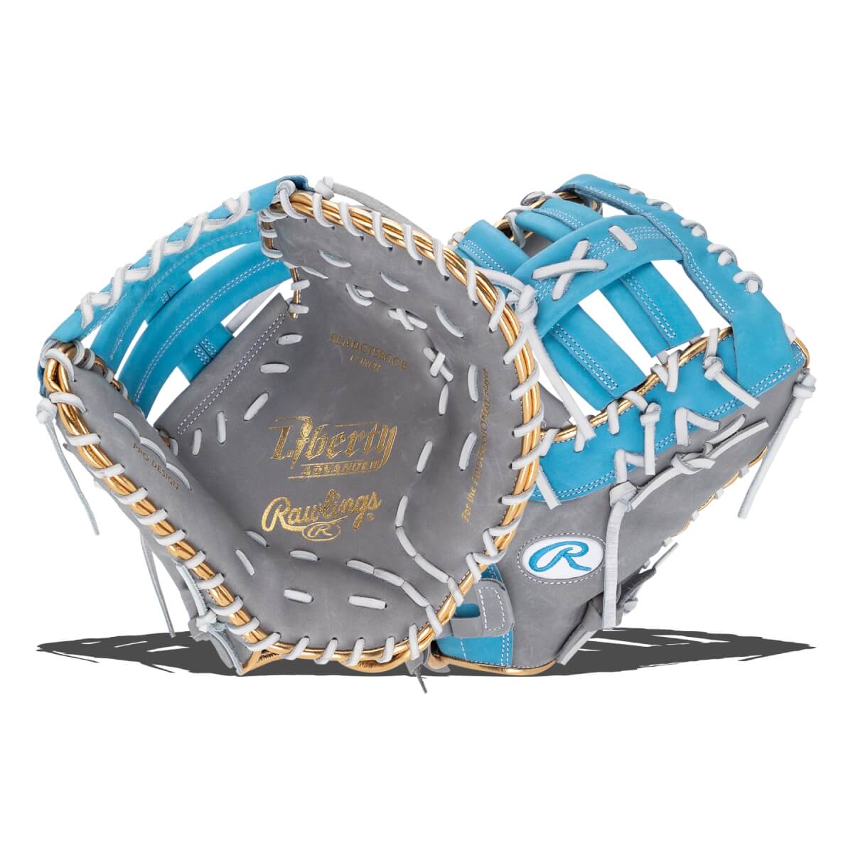 Rawlings Liberty Advanced Color Series 4.0 13" Fastpitch Softball First Base Mitt: RLADCTSBGCB: Image #451100