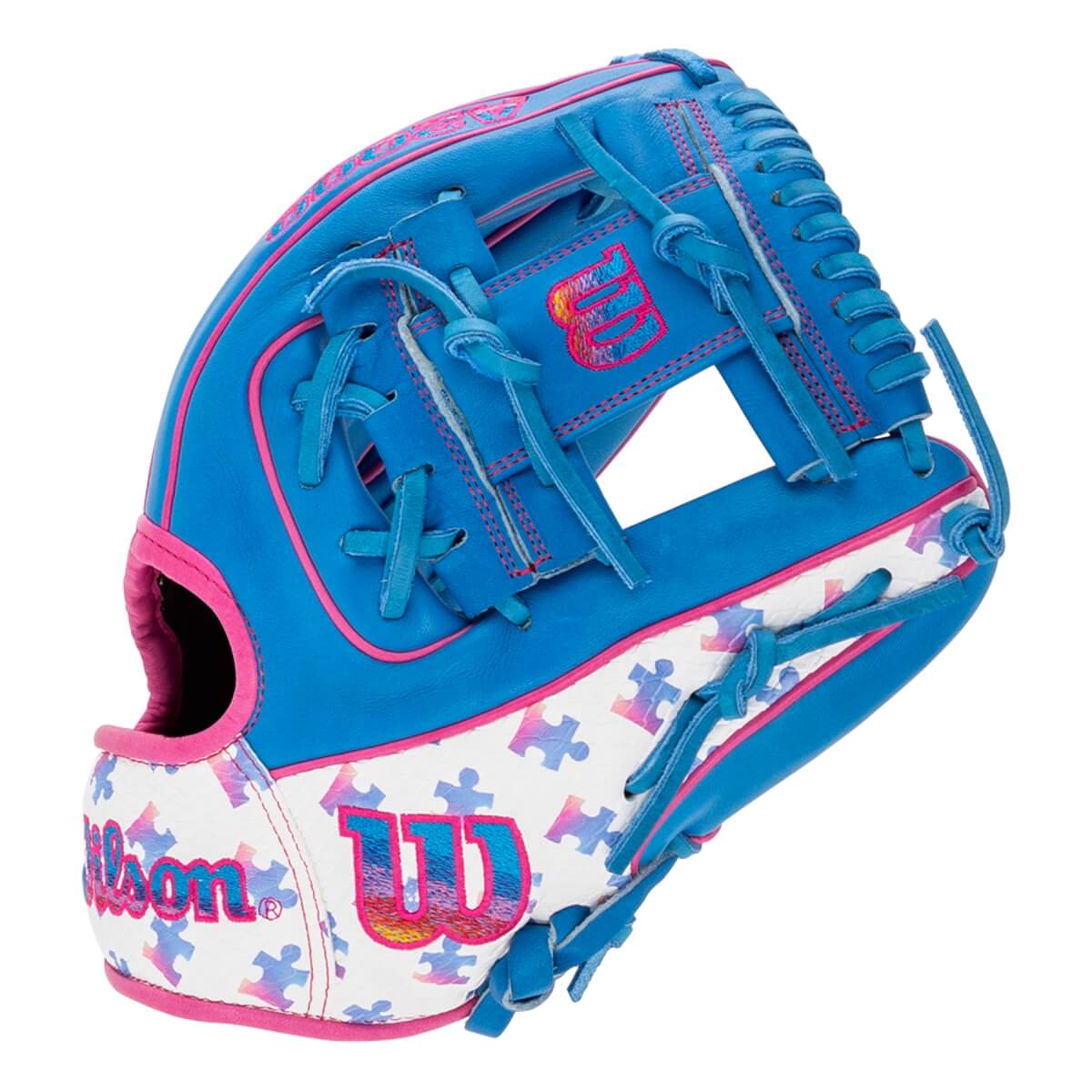 Wilson A2000 Autism Speaks SuperSnakeSkin 1786 11.5" Baseball Glove: WBW102103115: Image #452358