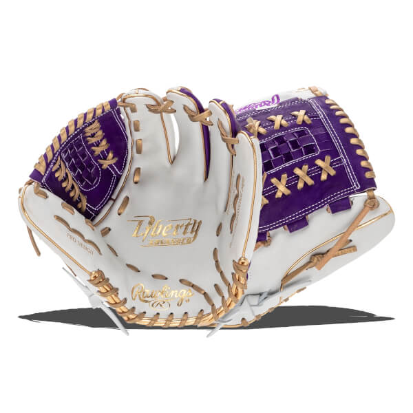 Rawlings Liberty Advanced Color Series 4.0 12.5" Fastpitch Softball Glove: RLA125-18WPUG: Image #450358