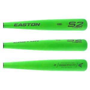 Batte Baseball Easton S2 -30 20 Oz -10 - 2 5/8 Pouces - Carbone Composite - Jeune