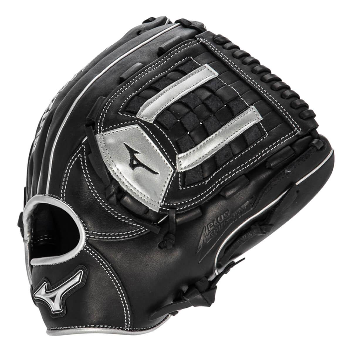 Mizuno MVP Prime SE 12'' Baseball Glove: GMVP1200PSE8 Black/Silver: Image #417947