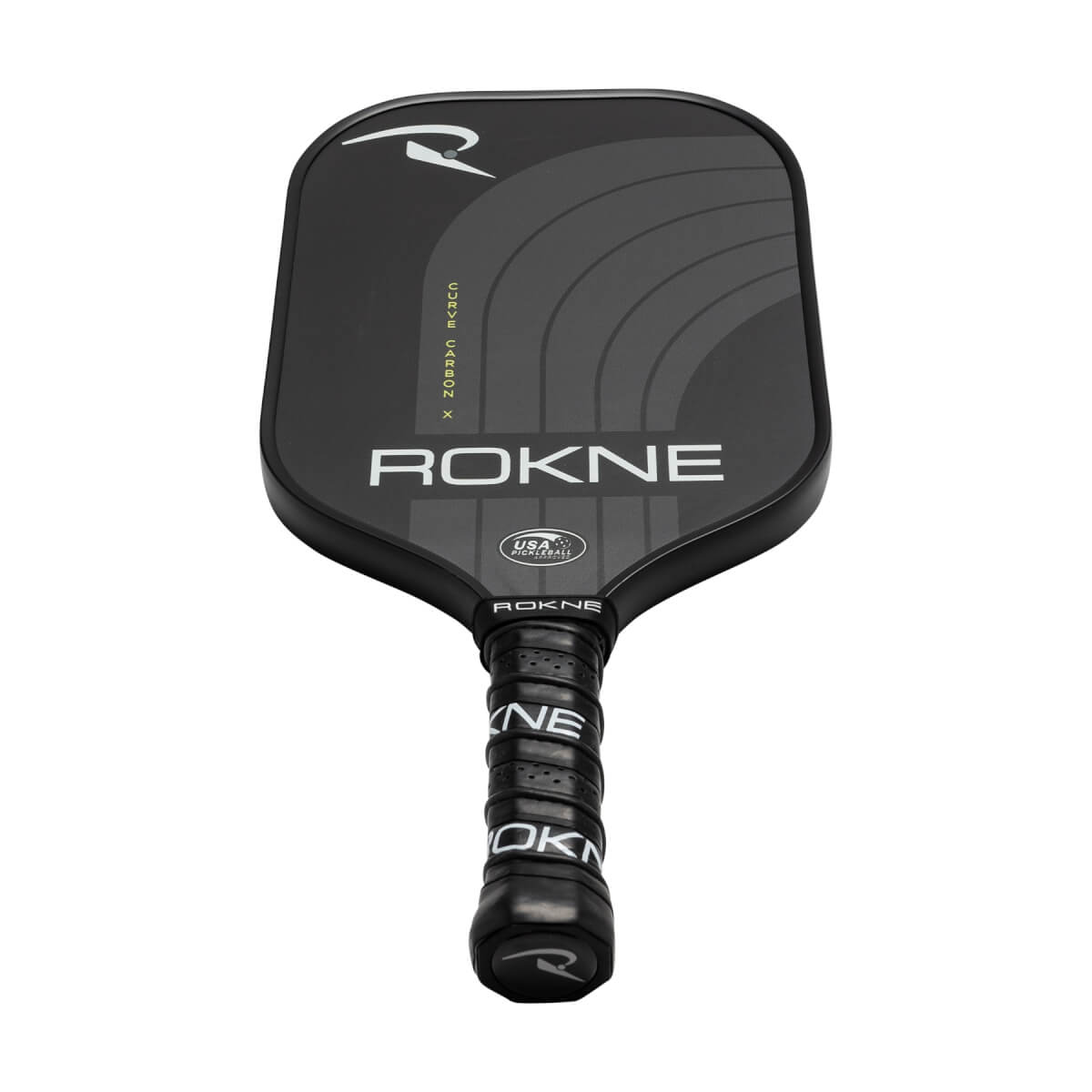 ROKNE Curve Carbon X Middleweight Carbon Fiber Pickleball Paddle: Image #425703