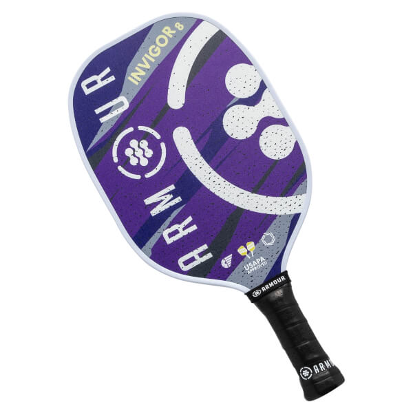 Invigor8 Design Armour INVIGOR8 16mm Middleweight Composite Pickleball Paddle ...