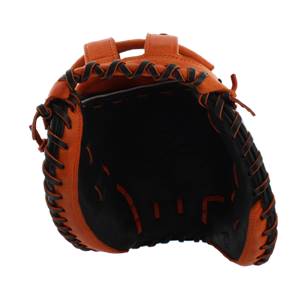 Mizuno MVP Prime SE Fastpitch Catchers Mitt: GXS50PSEF4- Black/Orange: Image #309561