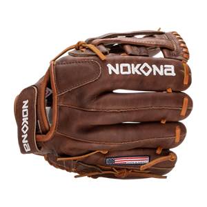 Nokona Walnut 12" Fastpitch Softball Glove: W-V1200H: Image #407419