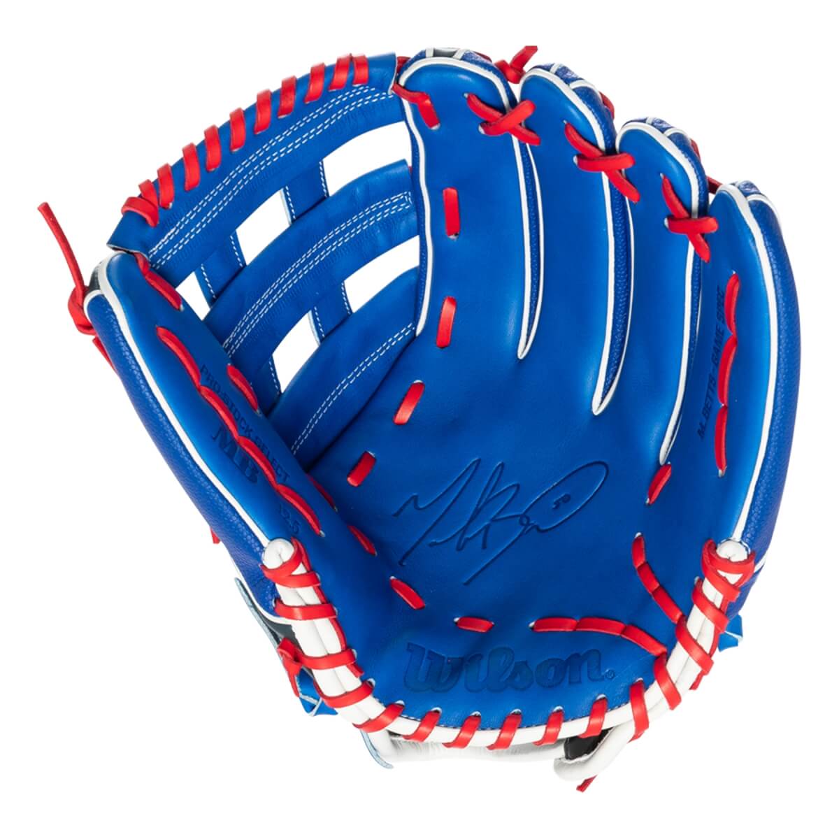 Wilson A2K SuperSkin Mookie Betts 12.5" Baseball Glove: WBW101626125: Image #436166