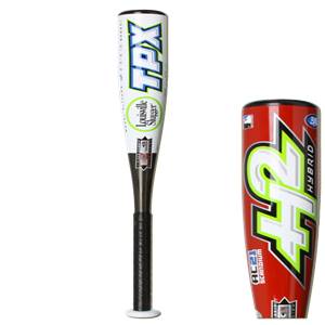 10 TEN FEET UNDER/HB Power Slugger/2個セット Louisville Slugger TPX H2 Hybrid Senior League Baseball Bat
